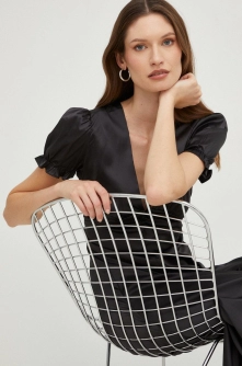Answear Lab rochie culoarea negru, maxi, evazati