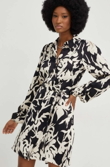 Answear Lab rochie culoarea negru, mini, drept