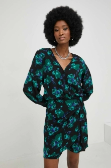 Answear Lab rochie culoarea negru, mini, oversize