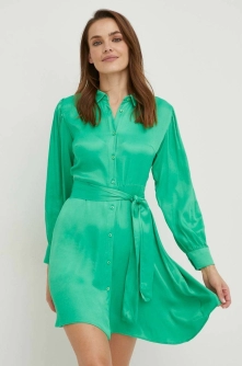 Answear Lab rochie culoarea verde, mini, drept