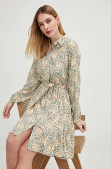 Answear Lab rochie culoarea verde, mini, drept