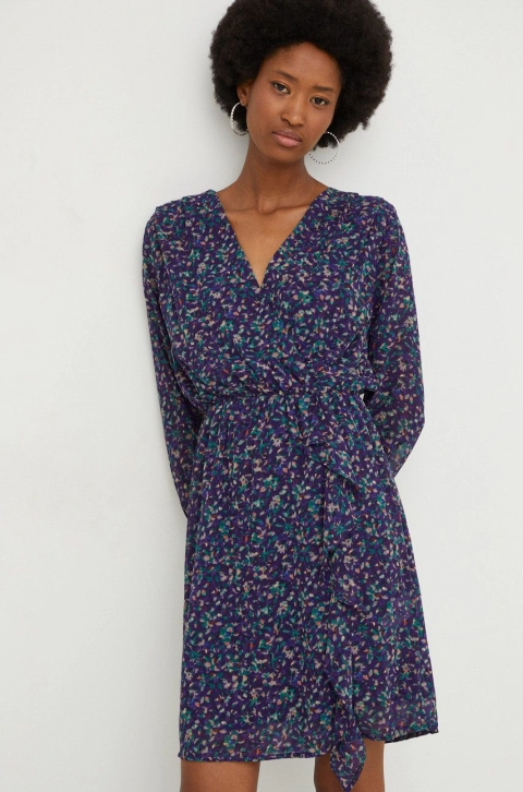 Answear Lab rochie culoarea violet, mini, drept