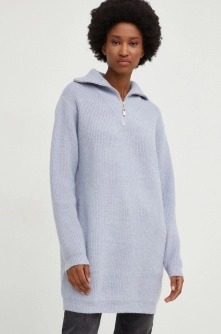 Answear Lab rochie din lana mini, drept