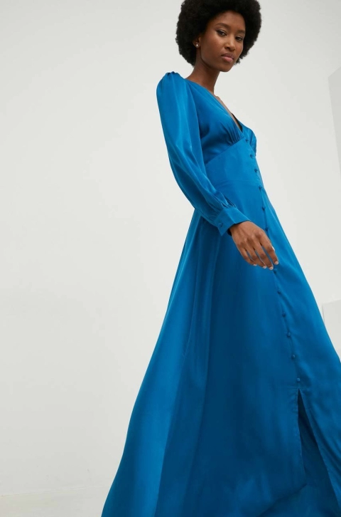 Answear Lab rochie maxi, drept
