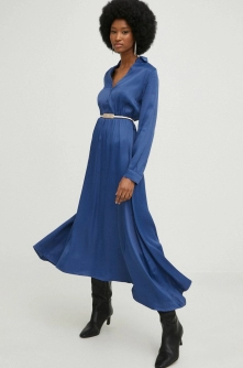 Answear Lab rochie maxi, evazati