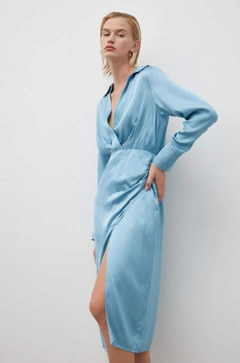 Birgitte Herskind rochie midi, drept