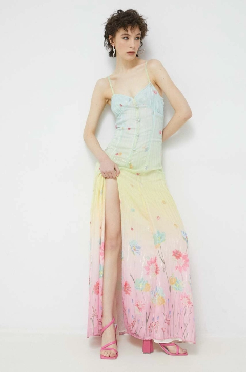 Blugirl Blumarine rochie maxi, evazati