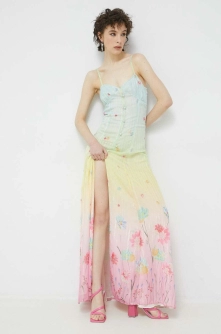 Blugirl Blumarine rochie maxi, evazati