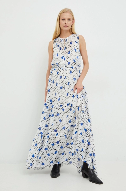 BOSS rochie maxi, evazati