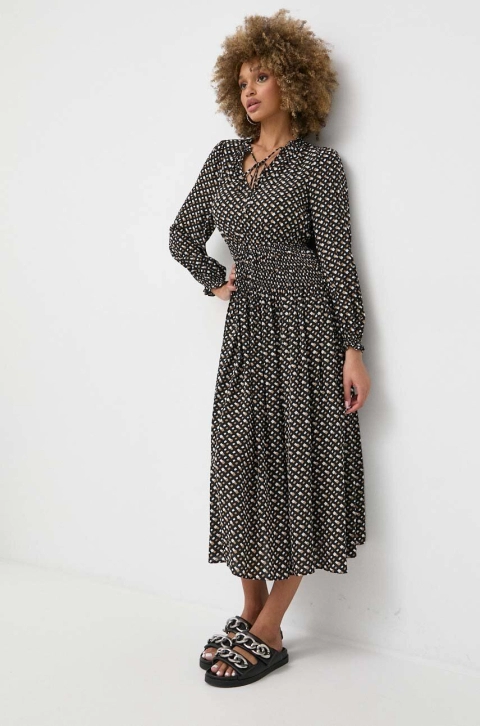 BOSS rochie midi, drept