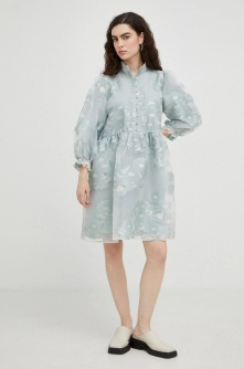 Bruuns Bazaar rochie mini, evazati