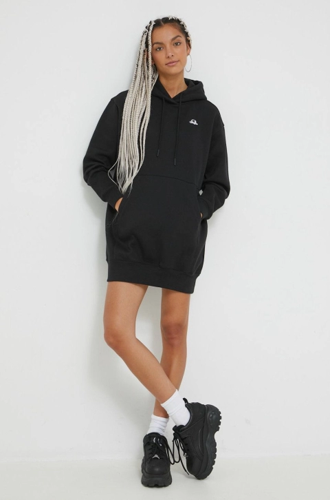 Champion rochie culoarea negru, mini, oversize