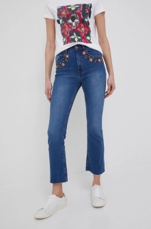 Desigual jeansi femei , high waist