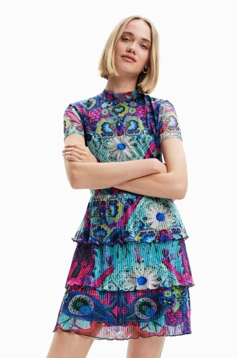 Desigual rochie mini, mulata