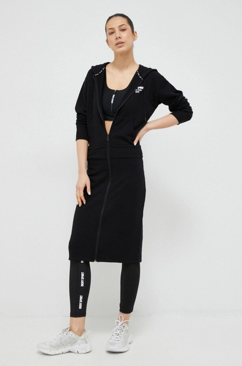 Dkny rochie culoarea negru, mini, oversize