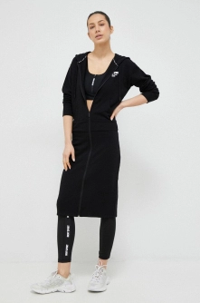 Dkny rochie culoarea negru, mini, oversize