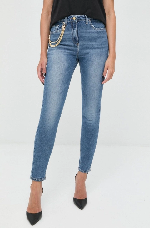 Elisabetta Franchi jeansi femei , medium waist