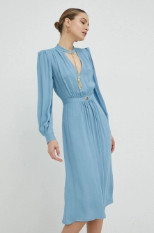 Elisabetta Franchi rochie midi, evazati
