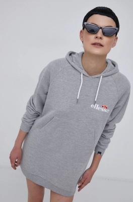 Ellesse Rochie culoarea gri, mini, model drept