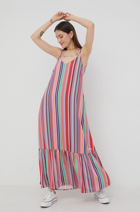 Femi Stories rochie maxi, oversize
