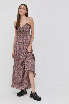 For Love & Lemons Rochie maxi, evazata