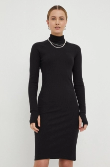 G-Star Raw rochie culoarea negru, mini, mulata