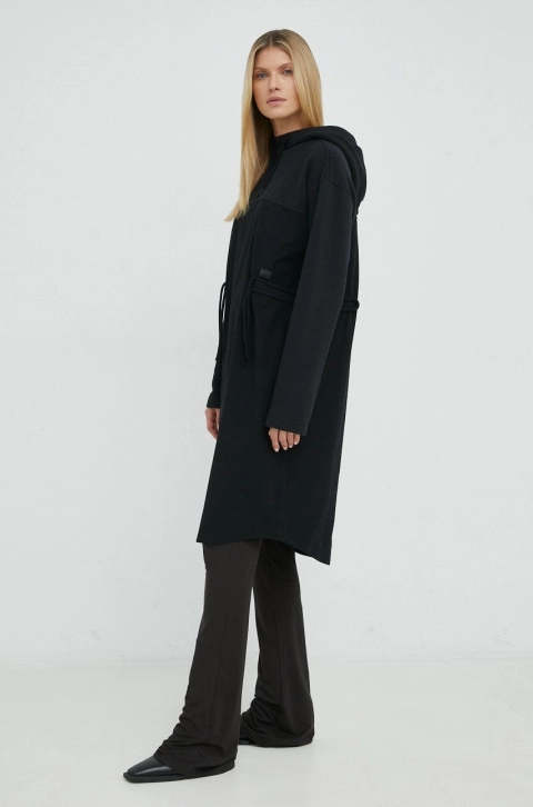 G-Star Raw rochie culoarea negru, mini, oversize