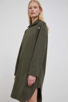 G-Star Raw rochie culoarea verde, mini, drept