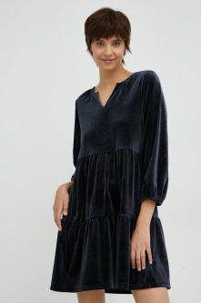 GAP rochie culoarea albastru marin, mini, evazati