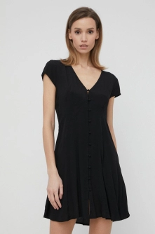 GAP rochie culoarea negru, mini, evazati