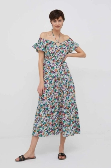 GAP rochie din bumbac midi, evazati