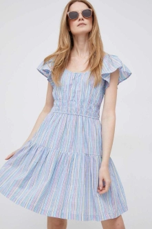 GAP rochie din bumbac mini, evazati