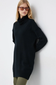 GAP rochie femei, culoarea negru,