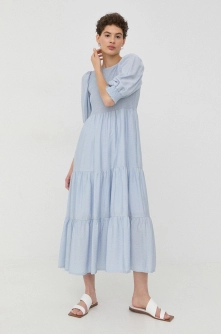 Gestuz rochie din bumbac mini, evazati