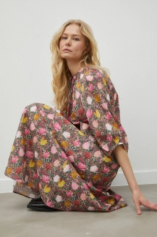 Herskind rochie din bumbac Quincy Liberty midi, oversize