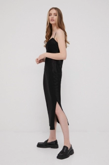 Hugo rochie culoarea negru, maxi, mulata