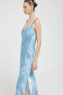 HUGO rochie maxi, drept