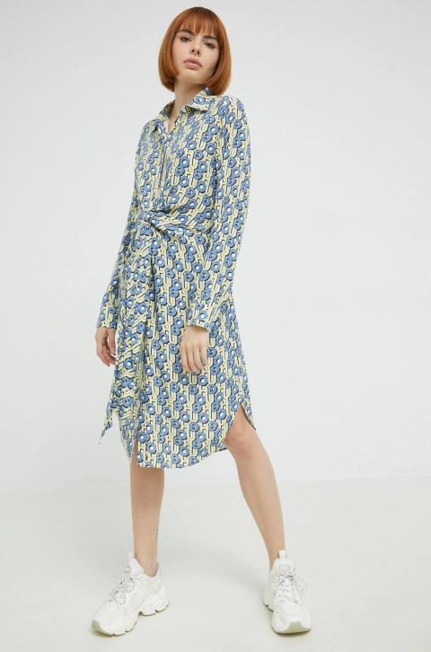 HUGO rochie mini, drept