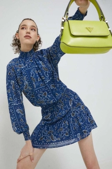 HUGO rochie mini, evazati