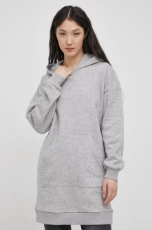 JDY Rochie culoarea gri, mini, oversize