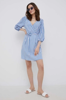 JDY rochie culoarea violet, mini, evazati