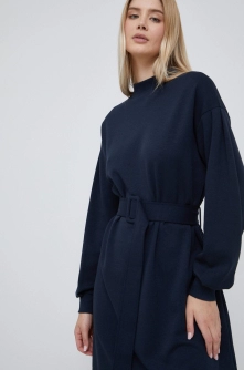 Joop! rochie culoarea albastru marin, mini, oversize