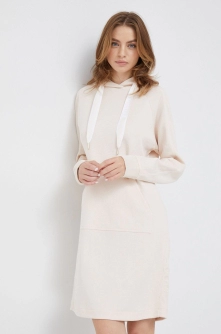 Joop! rochie culoarea bej, mini, oversize