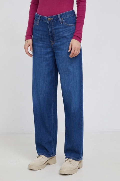 Lee Jeans femei, high waist