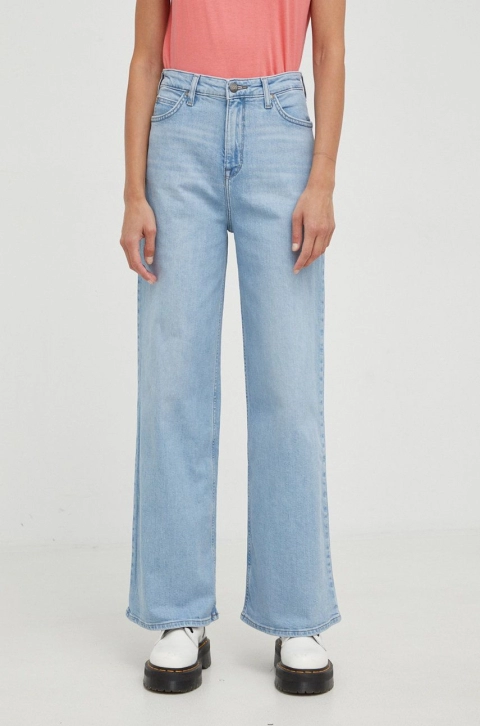 Lee jeansi Stella A Line Sunbleach femei, high waist