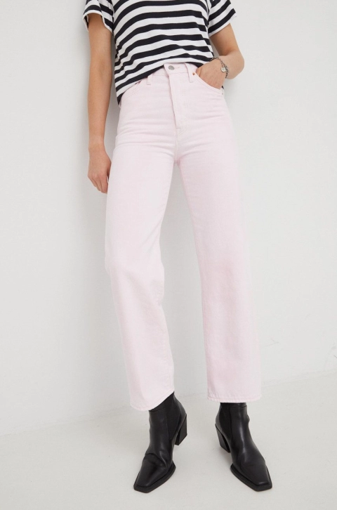 Levi's jeansi Ribcage Straight femei , high waist