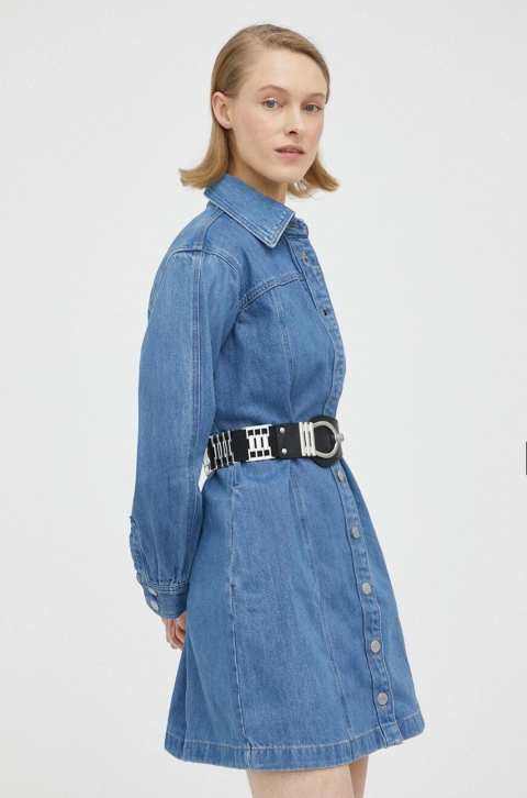 Levi's rochie jeans mini, oversize
