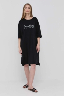 Max Mara Leisure rochie culoarea negru, mini, oversize