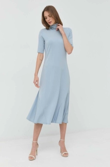 Max Mara Leisure rochie maxi, evazati