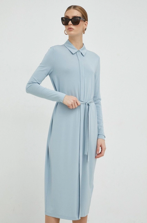 Max Mara Leisure rochie midi, drept